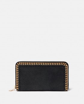  Portfel Stella Mccartney Falabella Zip Continental, czarny | Kobiety The Iconic Falabella