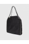  Geantă de umăr Stella McCartney Baby Bella Large, neagră, pentru femei, modelul Falabella