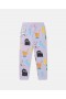  Pantaloni de trening Stella McCartney cu imprimeu pisici, violet | Pantaloni și pantaloni scurți pentru copii