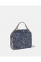  Stella McCartney Falabella Mini Bouclé Tote Bag Speckled Blue | Genți crossbody pentru femei