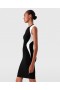  Rochie mini Stella McCartney Miracle, alb-negru, model 3D, pentru femei