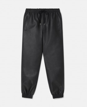  Pantaloni Stella McCartney Alter Mat Negri | Pantaloni și Pantaloni scurți pentru femei