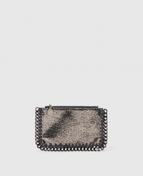  Portofele Stella McCartney Falabella cu fermoar, negre | Portofele pentru femei