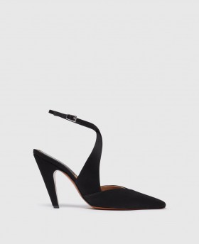  Stella McCartney Pantofi cu toc Stella Spur negri | Pantofi asortați pentru femei