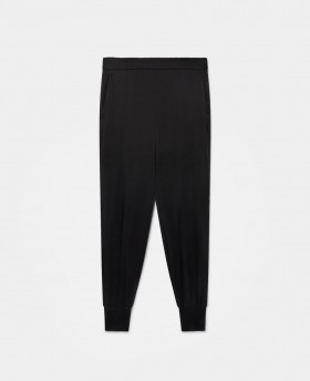 Pantaloni scurți Stella McCartney Stretch Cady Tailored negri | Pantaloni și pantaloni scurți pentru femei