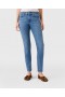 Dámske džínsy Stella McCartney Cropped Skinny Blue