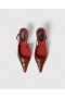  Stella McCartney Elsa Špičkové Slingbacks Hnedé | Dámske Lodičky