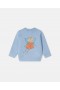  Stella McCartney Fairy Graphic Crewneck Mikina modrá | Deti Bábätká Dievčatká