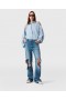 Stella McCartney Falabella Chain Oxford Shirt Sky Blue | Dámske košele a topy