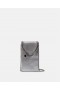  Stella McCartney Falabella crossbody puzdro na telefón strieborné | Dámska ikonická Falabella