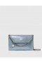 Stella McCartney Falabella peňaženka crossbody kabelka zafírová modrá | Dámske kabelky s hornou rukoväťou