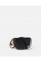  Stella McCartney Frayme Whipstitch Malá kabelka cez rameno Midnight Black | Dámske crossbody kabelky