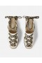  Dámske espadrilky Stella McCartney Gaia na platforme - biele