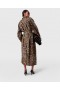  Stella McCartney Leopard Trench Coat s opaskom a leopardím vzorom | Dámske kabáty a bundy