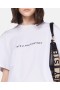  Stella McCartney Logo Oversized Cotton T-shirt Pure White | Dámske mikiny a tričká