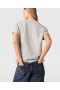 Stella McCartney Star Boxy T-shirt Gray Mélange | Dámske mikiny a tričká
