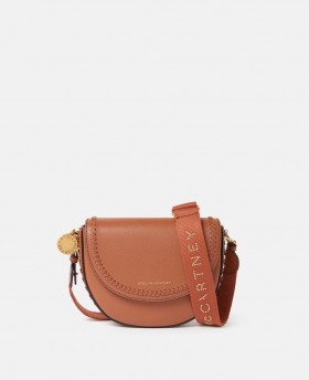  Stella McCartney Frayme Mirum® stredne veľká kabelka cez rameno, tmavomodrá | Dámske crossbody kabelky