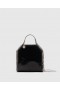  Stella McCartney Falabella Tiny Tote Crinkled Patent Bag Black | Žene The Iconic Falabella
