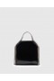  Stella McCartney Falabella Tiny Tote Crinkled Patent Bag Black | Žene The Iconic Falabella
