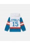 Stella McCartney Varsity Logo Hoodie crvena/plava | Dječje majice i veste