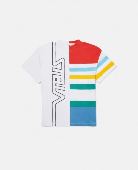 Stella McCartney Varsity Logo Grafička majica kratkih rukava Bijela | Dječje majice i veste