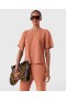  Stella McCartney Boxy Kortärmad T-shirt Blush | Dam Stickade T-shirts