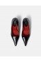  Stella Mccartney Elsa Spetsig Pumps Pitch Black | Dam Klackskor