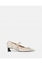  Stella Mccartney Elsa Nitklackade Kitten Heels Greggio Vita | Damklackar