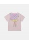  Stella McCartney Fairy Graphic Crewneck T-shirt Rosa | Barn Baby Flickor