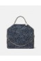  Stella Mccartney Falabella Vikbar Bouclé Tote Bag Speckled Blue | Dam Toteväskor