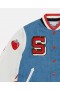 Stella McCartney Initial Graphic Varsity Bomberjacka Blå | Barn Ytterkläder