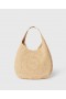  Stella McCartney Logo Raffia Slouchy Medium Tote Bag Naturfärgad | Dam Axelväskor