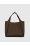  Stella McCartney Logo Top Handle Crossbody Tote Bag Chokladbrun | Dam Stella Icons