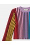  Stella McCartney Rainbow Randig Utsvängd Topp Flerfärgad | Barntröjor & Koftor