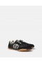  Stella McCartney S-wave Sport Mesh Paneled Sneakers Midnattssvarta | Dam Sneakers