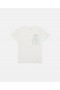  Stella McCartney Skateboard Graphic T-shirt Krämgrön | Barn T-shirts Och Sweatshirts