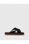  Stella McCartney Sneak-elyse Twisted Sandaler Svarta | Dam Sandaler