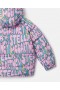  Stella McCartney Stella Print Puffer Coat Flerfärgad | Barn Ytterkläder