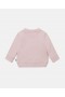  Stella McCartney Stella Woodland Lettering Crew Neck Sweatshirt Rosa | Barn Baby Flickor