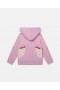  Stella Mccartney Tavuklu Grafik Fermuarlı Sweatshirt Pembe | Çocuk Kazakları ve Hırkaları