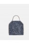 Stella Mccartney Falabella Mini Bouclé Tote Çanta Benekli Mavi | Kadın Çapraz Çantalar