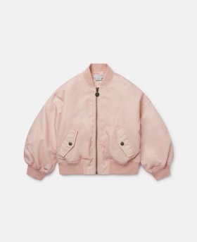  Stella Mccartney Klasik Bomber Ceket Pembe | Çocuk Dış Giyim