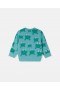  Sudadera verde con estampado de ranas de Stella McCartney | Para niños y bebés