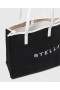  Bolso tote grande Stella McCartney Smc Bananatex® blanco y negro | Bolsos tote para mujer