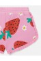 Shorts con flecos y estampado de fresas rosa de Stella McCartney | Pantalones y shorts para niños