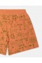  Dětské kraťasy s potiskem nápisů Stella McCartney oranžové |