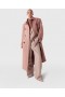  Stella McCartney Dvouřadý dlouhý kabát v barvě Dusty Pink | Dámské kabáty a bundy