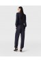 Stella McCartney Elasticted Pas Pinstripe Tepláky Navy | Dámské Kalhoty a Kraťasy