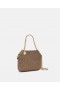  Stella McCartney Falabella Tiny Crystal Tote Bag Metallic Brown | Dámská ikonická Falabella