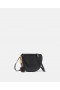 Stella McCartney Frayme Whipstitch ramenní taška Midnight Black | Dámské crossbody kabelky